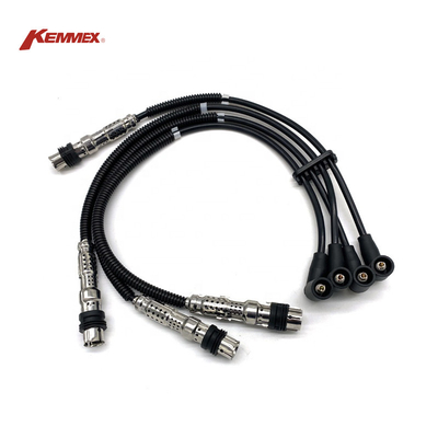 OEM Standard Size KEMMEX 69817 Spark Plug Wire Ignition Cable Set Year 2009- for Seat