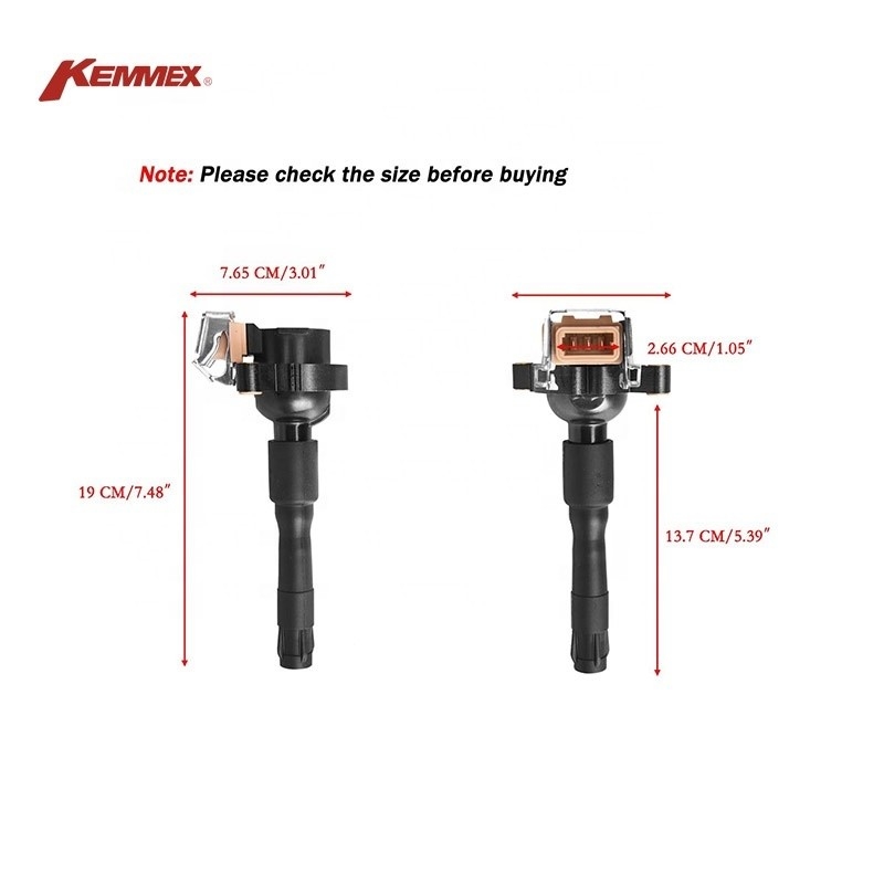 OEM STANDARD KEMMEX UF300 Ignition Coil for BMW 12131703227 12131748017 12131404309
