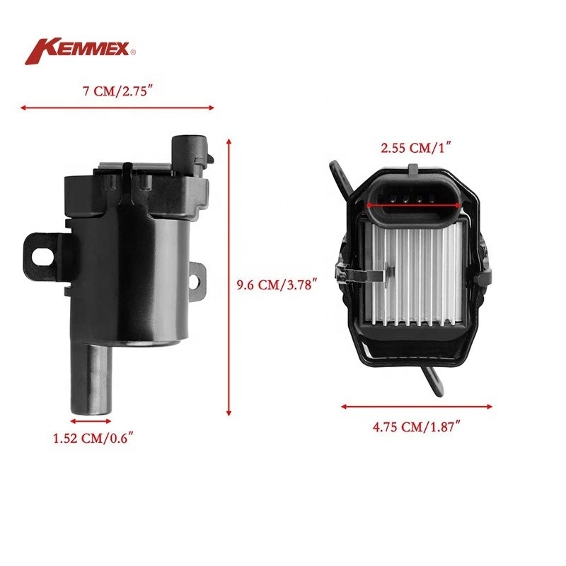 KEMMEX UF262 8104577300 Pack Spark Ignition Coil for Chevrolet ISUZU 10457730 12563293 19005218