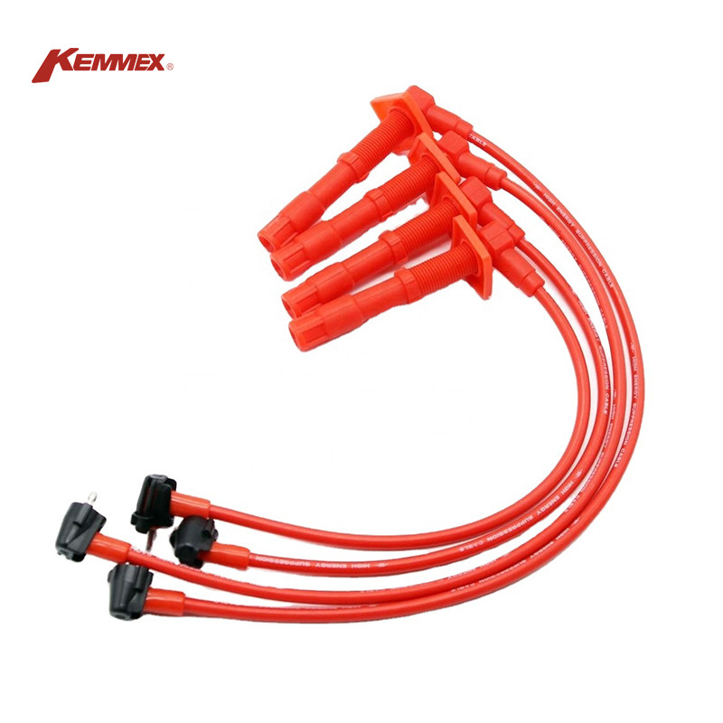 KEMMEX 69828 Spark Plug Wire Ignition Cable Set 90919-22372 9091922372 for Toyota Corolla 1997 Other