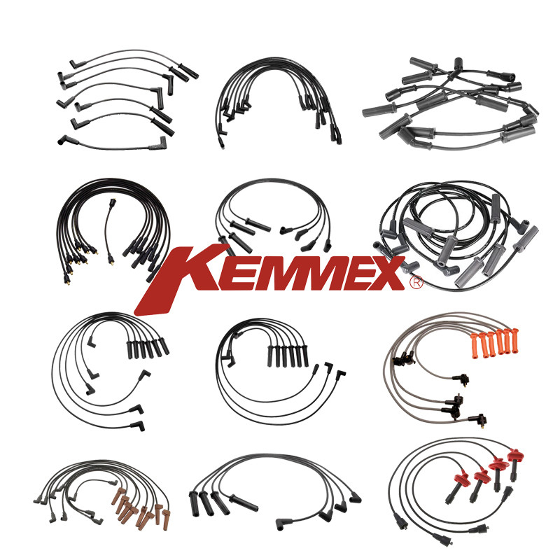 Car Model Spark Plug Wire for Hyundai LANTRA I J-1 KEMMEX 55800 Ignition Cable Set