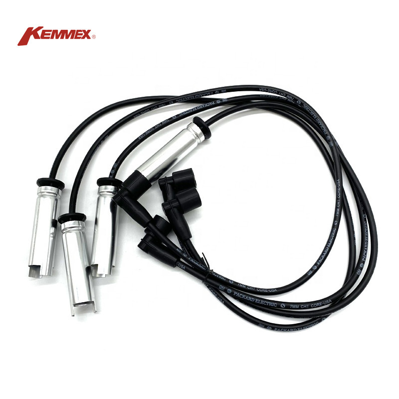 12158157 Spark Plug Wire Ignition Cable Set for GM Chevrolet S10 Blazer KEMMEX 69832
